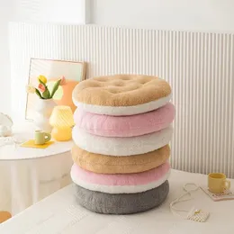 Cuscino di lusso per sedia in peluche rotonda e rettangolare S - Morbidi cuscinetti da pranzo caldi perfetti per la decorazione domestica