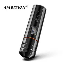 Machine Machine Ambition Blade Wireless Pen Portable Tattoo Supply for Artist Body Art 230425