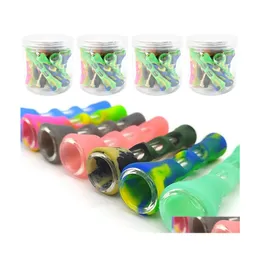 Курительные трубы Sile Pipe Glass Bongs 3,4 дюйма сигареты