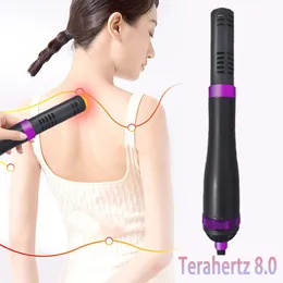 Full Body Massager 8 0 Terahertz Wave Light Magnetic Healthy Device Cell Health Physiotherapy Stick Electric Heating Therapy Massage Blowers 231123