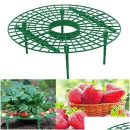 Doniczki garnki rośliny plastikowe narzędzia do sadzenia Stberry Sadzenie rama wspierająca Agricture Gardening Vines Garden Supplies Fruit Tray Cage Dho50
