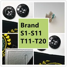 MARCA S1-S11 5 peças/saco carta em inglês remendo roupas placa de identificação pano decorativo crachá de roupas passadas