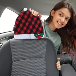 Capas de assento de carro capa de almofada de veículo automático para suv pick-up caminhão decoração de natal antiderrapante d7ya