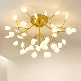 الثريات الحديثة LED Firefly الثريا في سقف غرفة المعيش