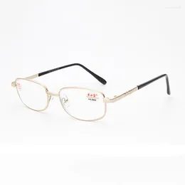 Sunglasses Copper Alloy Unisex Reading Glasses With Diopters 1 1.5 2 3 To 6.0 Women Men Presbyopic Eye Magnifier Send Box L3