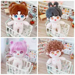 動物Novo 20cm Recheado Super Star figura bonecas com cabelo brinquedos plushies yibo presente