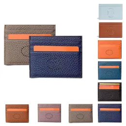 Kvinnor Original Box Mens Designer Card Holder Cardholder Purses Smooth Sheepskin Leather Passport Holder Wallet Luxury Coin Purse Womans Wallet Key Pouch