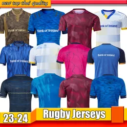 2023 Leinster Munster Rugby Jersey Home Away 21 22 23 Camisa do clube irlandês Europeu Tamanho S-3xl Camisa de rugby de alta qualidade de rugby