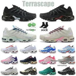 2023 Casual Terrascape Running Shoes US 12 Navy and Peachy Hues Sail Sea Glass TN Plus Sneakers Sport Pearl White Dark Beetroot Athletic Mint Gree