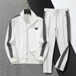 2023 Mens Tracksuits Esportes Terno Designer Jaqueta Calças Moda Casual Zipper Jaquetas Sweatpants Calças Duas Peças Homens Mulheres Sportswear