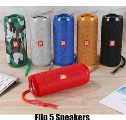 Flip 5 Bluetooth Speaker Flip5 Portable Mini Wireless Outdoor Waterproof Subwoofer Speakers Support TF USB Card DHLa11a32a086176015