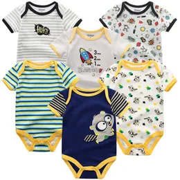 Rompers Baby Boy Jumpsuits 3 Pieces born Clothes Set Toddler Girl Bodysuit Kiddiezoom Clothing 100%Cotton Soft Infant Rompers 0-12M 230425