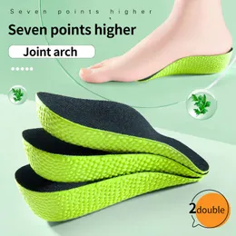 Shoe Parts Accessories Sol Penambah Tinggi untuk Pria Wanita Sepatu Kaki Datar Penopang Ortopedi Sneakers Hak Angkat Setengah Bantalan 3 Warna 230425