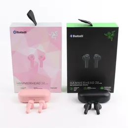 Razer Hammerhead Kablosuz Kulaklıklar Bluetooth Kulaklıklar Yüksek kaliteli ses oyun kulaklığı TWS Sports Bluetooth kulaklıklar Fase Shipp218W