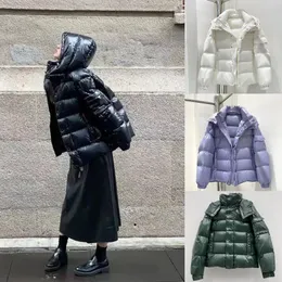 Jaqueta masculina feminina parka jaqueta feminina jaqueta puffer zíper parka casaco corta-vento quente branco preto casaco de inverno agasalhos parka jaqueta fashion elemento psíquico