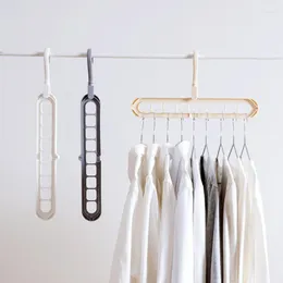 Hangers Multi-Functional Clothing Organizer Clothe Holder Garment Drying Storage Rack Closet Hook Wardrobe Slide Rotating Plastic Hanger