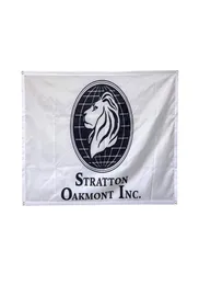 Stratton Oakmont Banner Flag per College Dorm Cave Decor 3x5Ft Wind con occhielli in ottone Dorm Room Man Frat Wall5727262