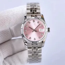 Zegarki designerskie Diamond Datejust zegarek zegarek ze stali nierdzewnej Pasku