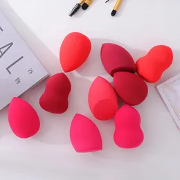 메이크업 스폰지 10 PCS Beauty Make Up Blender Cosmetic Puff Sponge Foundation 화려한 쿠션 우주 도구 습식 및 건조 사용