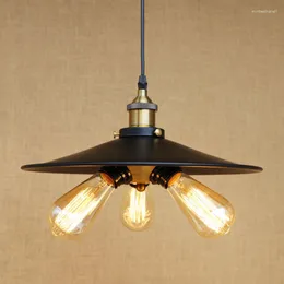 Hängslampor retro industriell loft by ledbar stång pendent lampa e27 lampor matsal ljus kök kreativt hängande