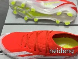 Crazyfast sizeMen's Outdoor Knitting Football Shoes Botas de futebol antiderrapantes e resistentes ao desgaste