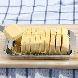 Piatti porta burro con taglierino e contenitore per la cucina, coperchio sigillante, taglio del formaggio, conservazione e conservazione fresca