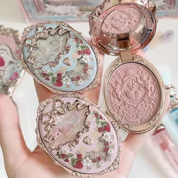 Blush Flower Knows Embossed Matte Blush Pigmented Fine Powder Makeup Smooth Long-Lasting All Day Face Enhancing Makeup Color 231124