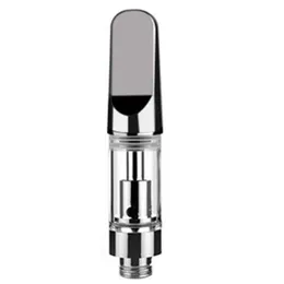 クロムメタルシルバーTH205ベイプカートリッジセラミックガラス0.5ml 0.8ml 1.0ml 510スレッド蒸気装置カート