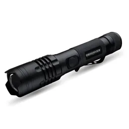 1000 Lumen LED Rechargeable Flashlight - Power Bank, Dual Power, Magnet, Zoom, Waterproof, Tactical, Professional-Grade Quality