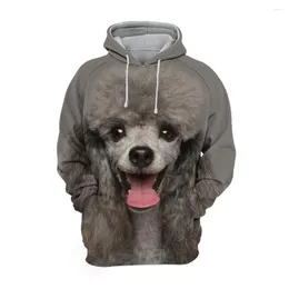 Erkek Hoodies Sonbahar/Kış 3d Baskı Teddy Dog Limited Edition Erkekler/Kadınlar İçin Yakışıklı Şık Günlük Çocuklar/Tadiler