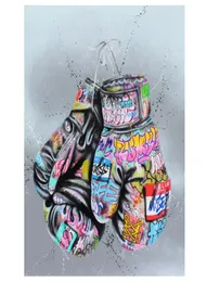 Street Graffiti Art Canvas malowanie miłośników rąk Plakaty i drukowanie inspiracja grafika zdjęcie do wystroju salonu 5497442