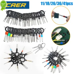 Terminal Removal Tool Kit Terminal Pin Extractor Wire Connector Pin Release Key Tool Set Extractor Puller Repair Remover für Auto