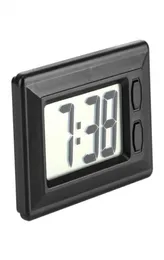Skrivbordsklockor digital klocka bil instrumentbräda elektronisk datum tid kalender display263k5034965