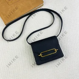 Mode män kvinnor plånbok designer midjepåse klassisk kortväska myntpåse mini väska lutande väska toppläder med lådor