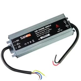SANPU Ultra Thin Power Supply Waterproof IP67 12V 24V 60W 100W 120W AC-DC Lighting Transformer LED Driver Aluminum for LEDs Strips Ligh204l