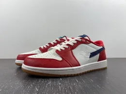 2023 Wydanie 1S Buty do koszykówki Red White Blue Man Woman Buty Buty sportowe STREAKSY ZA SHIP Z rozmiarem pudełka EU36-46