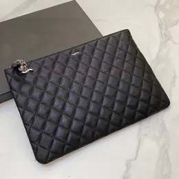 Sacos de embreagem Caviar design bolsa de pele de carneiro saco de luxo para mulheres sacos cosméticos casos designer sacos luxurys bolsas bolsas clássico padrão xadrez diamante
