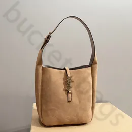 LE 5 A 7 Winter Bag Velvet Designer Bag Brown Suede Bucket Facs for Women Green Clutch Hobo Bags Designer Woman Hand Handbag Rescys Handbags With With Box