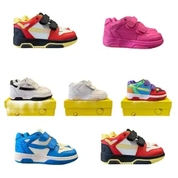 Kids Shoes Out Sneakers mit Klettverschluss, mehrfarbige Low-Top-Sneaker für Kleinkinder