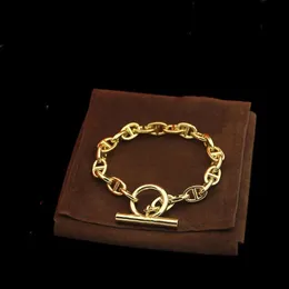 Liebesarmband, Designer-Armband, H-Anhänger, Halskette, Armband-Set, runde Zahl, französischer Qualitäts-Modeklassiker, Damenschmuck, Valentinstag-Liebesgeschenk