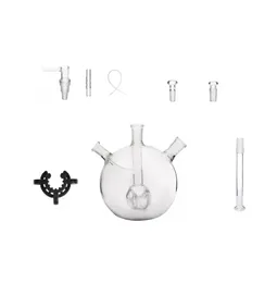 Rökningstillbehör 8 i 1 10mm 14mm Kvinnlig mega globe Mk 2 Vatten Bong Pipe Bubbler Glass Kit6542030