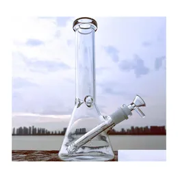 Rökande rör tillverkar vattenpipa bäger glas bong vatten dab rigg catcher tjockt material för 10,5 bongs droppleverans hem trädgård hou dhiem