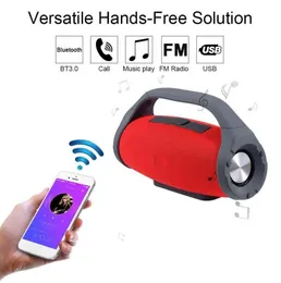Хороший звук Бумбокс Bluetooth Динамик Stere 3D HIFI Сабвуфер Hands Открытый портативный стерео сабвуфер с розничной коробкой5882257