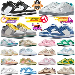 Panda Low Casual Shoes Ice Triple Pink Unlock Your Space If Lost Stadium Green Grey White Bright Side UNC Rose Whisper Argon Lows Sports Men Women Trainers Sneakers