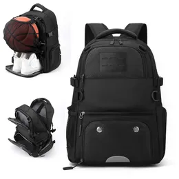 Outdoor Bags Vktech esportes mochila saco de basquete meninos escola futebol mochila com compartimento sapato saco bola grande mochila sapatos J230424