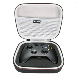 Duffel Bags Ltgem Eva Hard Case Training Переносная сумка для Xbox One/Xbox One S/Xbox X Controller с сетчатой ​​карманной подготовкой PLU