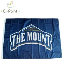 Mount St. Mary 's Mountaineers 플래그 3*5ft (90cm*150cm) 폴리 에스테르 깃발 배너 장식 날고있는 홈 정원 깃발 축제 선물 5802841