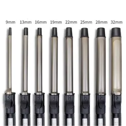 Curling Irons 9 mm 19 mm 25 mm 32 mm Temperatura LED Wyświetlacz Ceramiczny Curling Curling Iron Roller Curls Wand Wand Professional Styling Tool 2# 231124