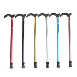 Trekking Poles Adjustable Walking Stick Cane 2 Section Stable AntiSkid Anti Shock Crutch For Old Man Hiking 230425
