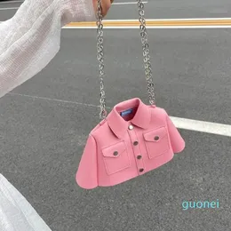 Evening Bags Women Clothing Shoulder Mini Chain Crossbody Bag Cute Fashion Ladies Purse Novelies Clothes Shape Handbag